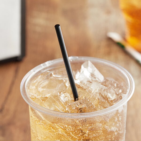 a close-up of a straw