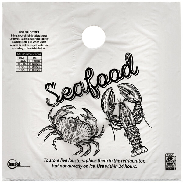 Handled Seafood Bag 17" x 17" 500/Case