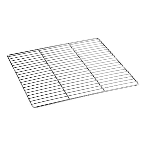 A Rational metal rack with a grid on it.