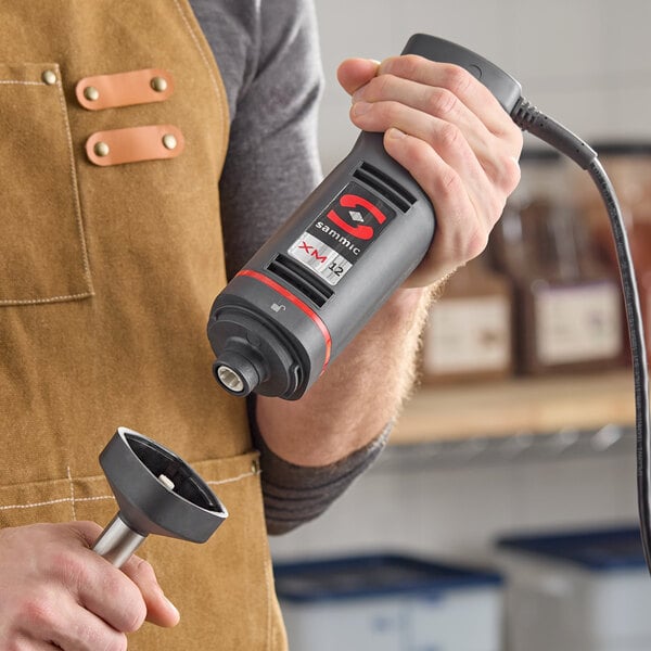 Sammic XM-12 9" Variable Speed Immersion Blender - 1/3 HP