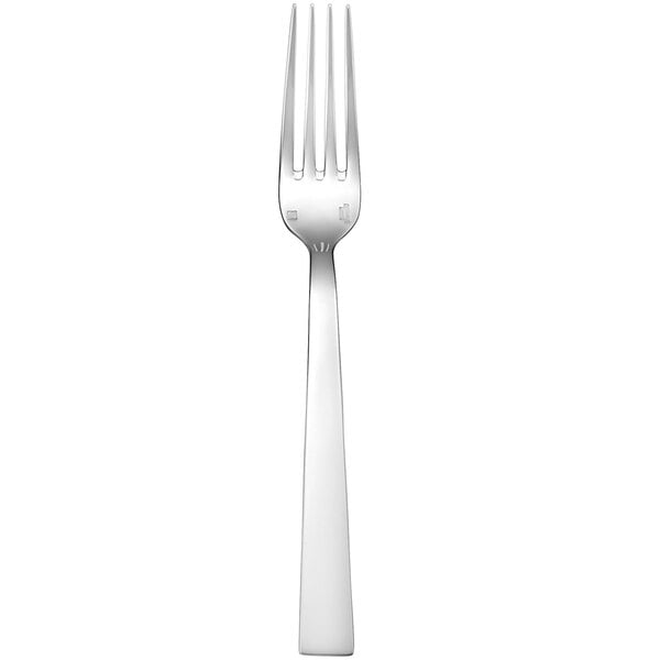 A white and silver Sant'Andrea Elevation salad/dessert fork.