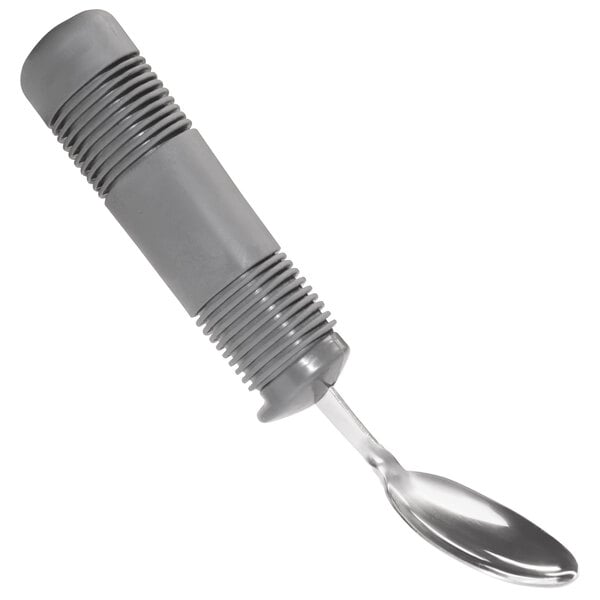 A Richardson Products Inc. adaptive teaspoon with a plastic handle and a spoon on top.