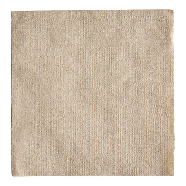 EcoChoice 1-Ply Natural Kraft Beverage / Cocktail Napkin - 500/Pack
