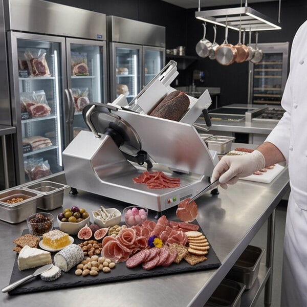 Bizerba GSP Series V 2-150 13" Manual Gravity Feed Meat Slicer - 1/2 hp