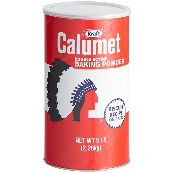 Calumet Double Acting Baking Powder 5 lb. Cannister