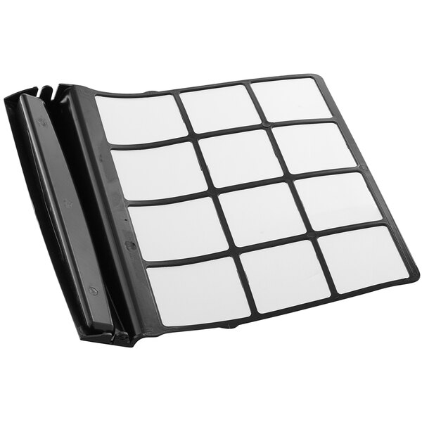 An Avantco Air Filter in black and white packaging with rectangles and squares.