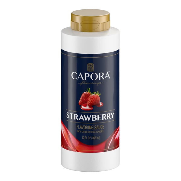 Capora Strawberry Flavoring Sauce 12 oz.