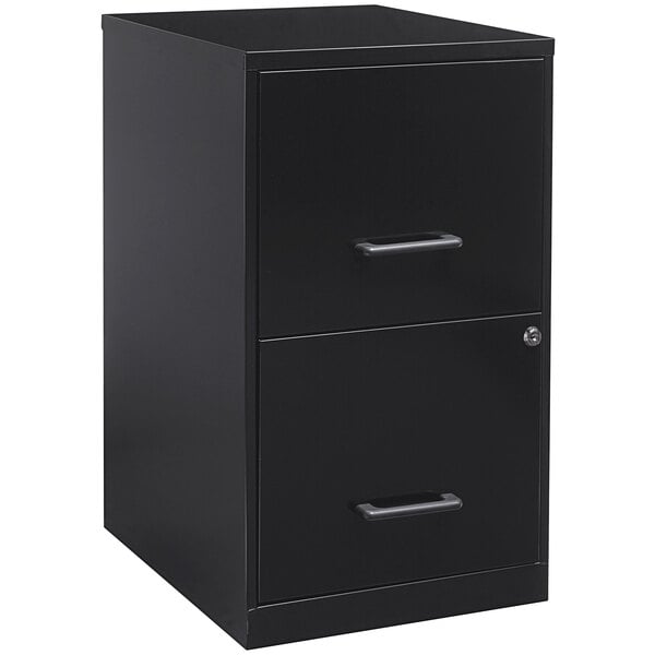 Hirsh Industries 14341 Space Solutions SOHO Black Two ...