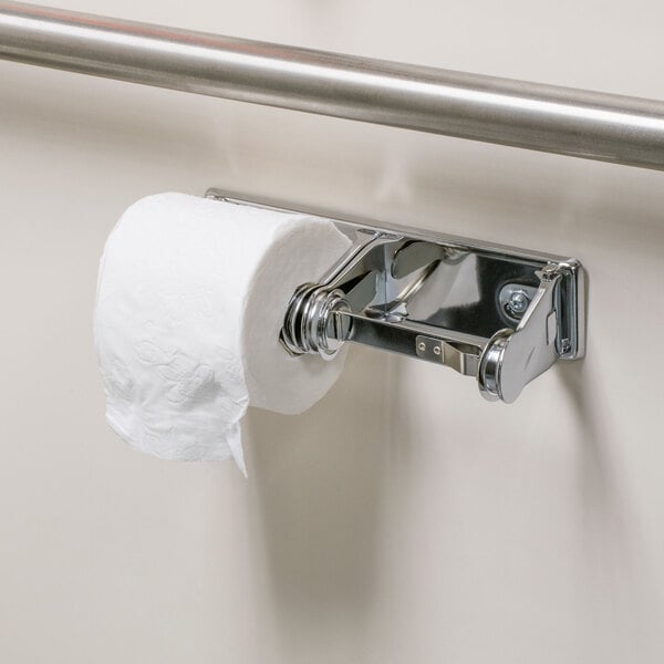 Frost Standard Commercial Toilet Tissue Holder Dispenser Chrome Home Improvement Plumbing Fixtures