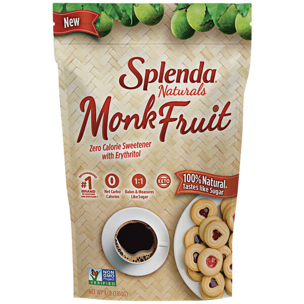 Splenda Monk Fruit Sweetener (3 lb): Shop in Bulk Today