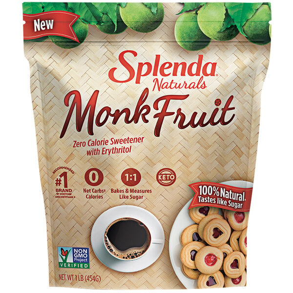 Splenda Monk Fruit Sweetener (1 lb): Shop WebstaurantStore