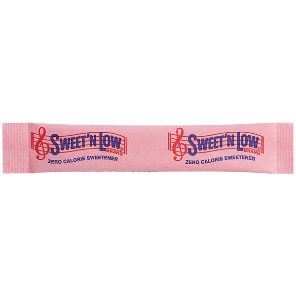 Sweet'N Low 1 Gram Sugar Substitute Euro Stick 2000/Case