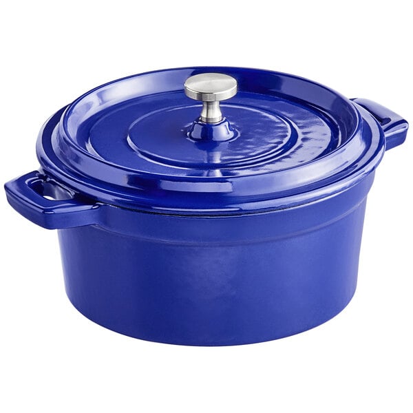 PRIZER-WARE OT1 Mini Aqua Enameled Cast fashion Iron Pot