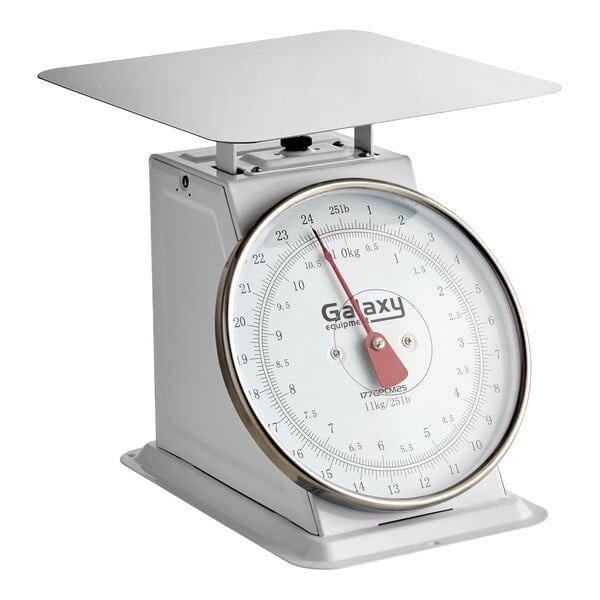 Galaxy SD-FLAT25 25 lb. Mechanical Portion Control Scale