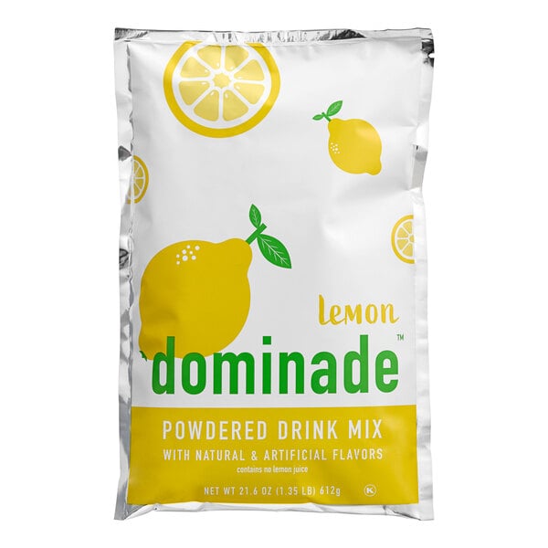 DominAde 21.6 oz. Lemon Drink Mix