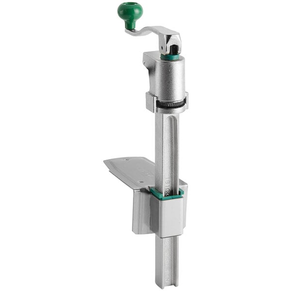 A Garde heavy-duty manual can opener with a stainless steel base.