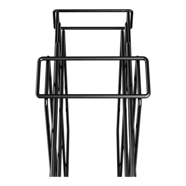 Regency 26 1/2" x 26 1/2" Black Wire 45-Bottle Wine Rack Module