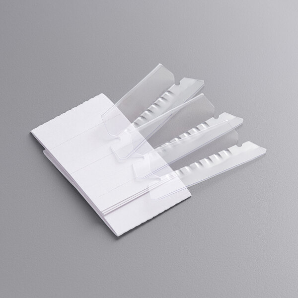 Pendaflex Blank Inserts for 1/5 Cut Hanging File Folders 2 in White 100/Pa... 