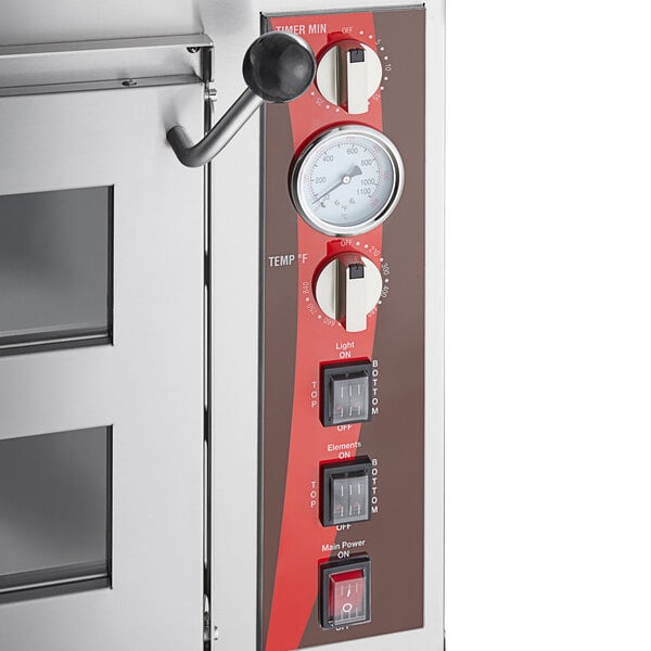 An Avantco countertop bakery oven with digital temperature control.