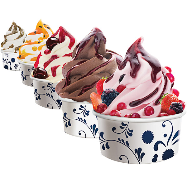 Fabbri Supersoft! 1.5 kg Soft Serve / Frozen Yogurt Base