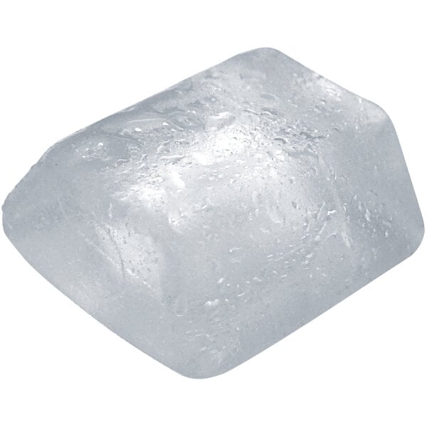 a close up of a ice cube