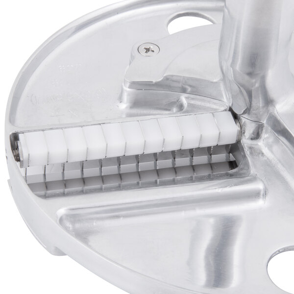 A Waring Julienne French Fry Disc with white plastic pieces.