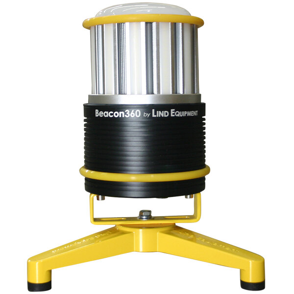 a yellow and black device