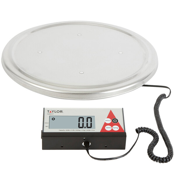 Taylor Stainless Steel Digital Keg Scale 440 lb. Capacity