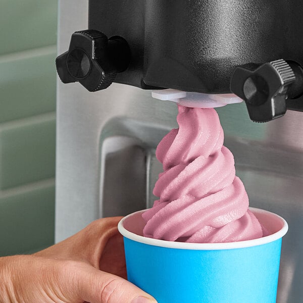 DOLE SOFT SERVE Raspberry Soft Serve Mix 4.6 lb. - 4/Case