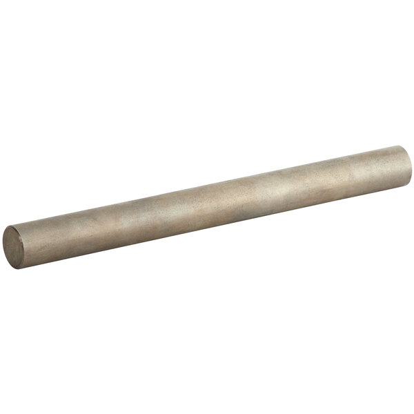 The Estella upper roller shaft for dough sheeters, a long metal rod.