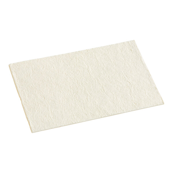 A white rectangular piece of paper.