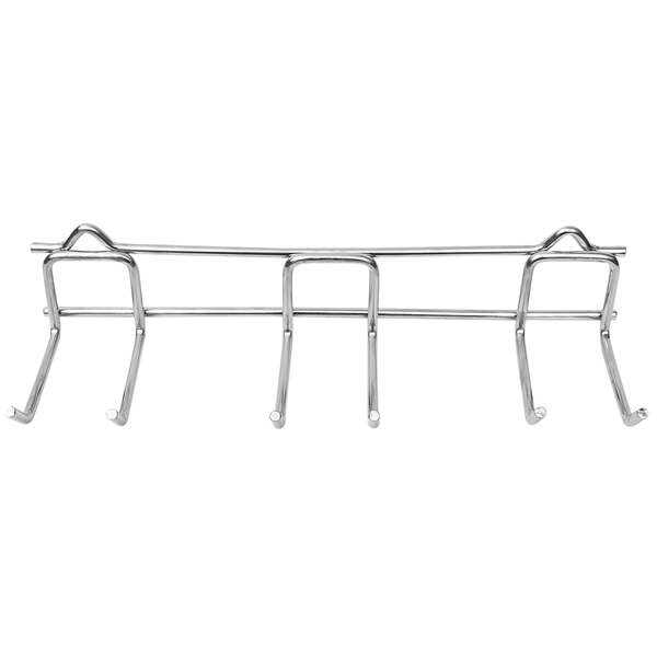 A stainless steel Globe wall mount with five bars.