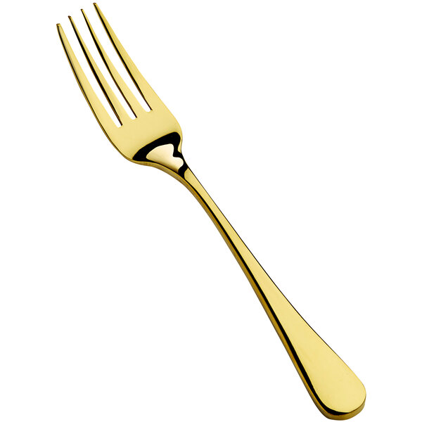 a close up of a fork