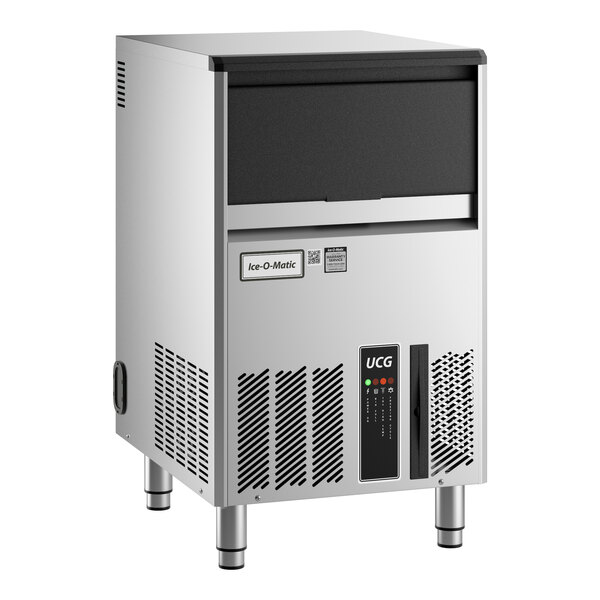 Ice-O-Matic UCG080A 18" Air Cooled Undercounter Gourmet Cube Ice Machine - 115V, 1 Phase, 95 lb.