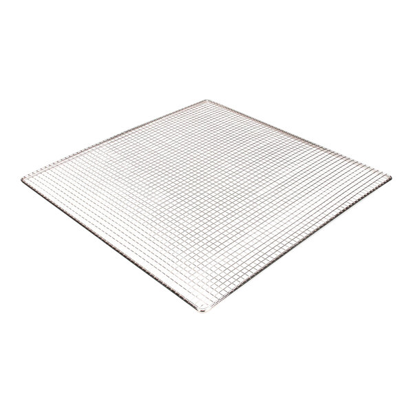 An APW Wyott fryer mesh screen, a square grid.