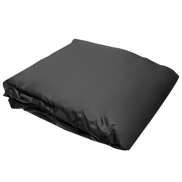 A black plastic bag for an APW Wyott 60" All Weather Cover.