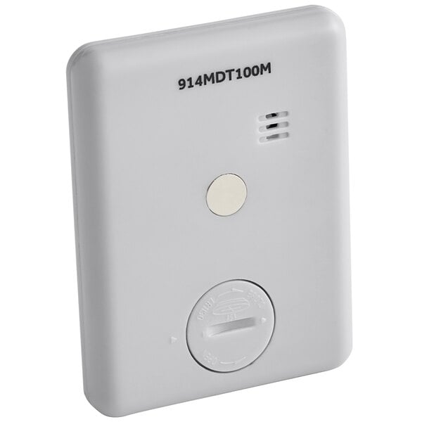 A white rectangular AvaTime kitchen timer with a round button.