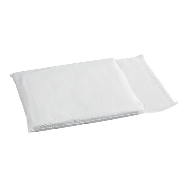 A white Lavex insulated mailer.