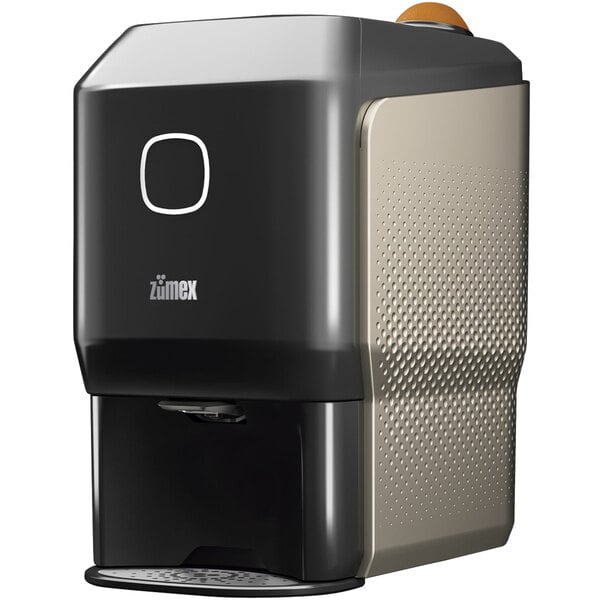 A black and natural Zumex Soul Series 2 juicer on a white background.