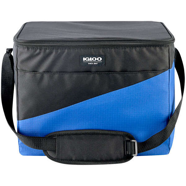 Igloo Blue Small Insulated Sport Hard Liner Cooler Bag (Holds 24 Cans)