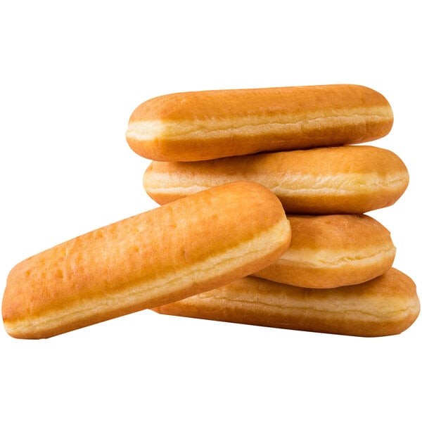 a close up of a doughnut