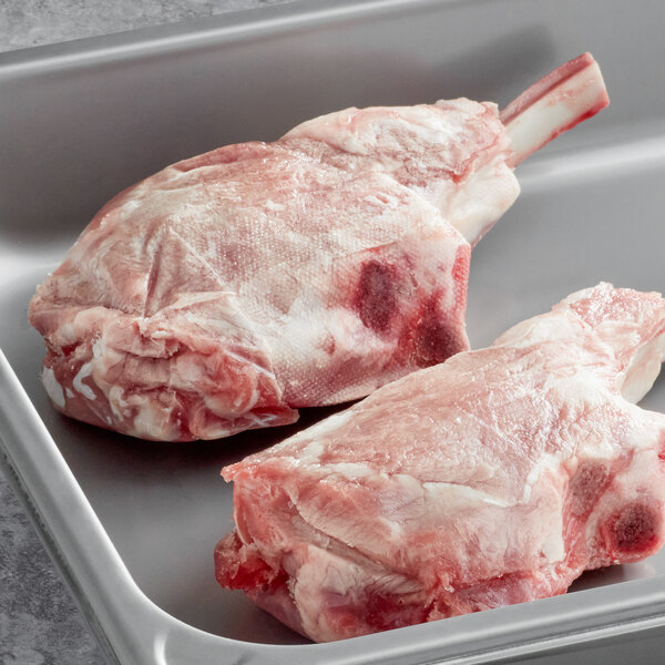 Strauss 16 oz. Frenched Veal Rack Chop 10/Case