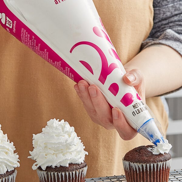 Whipped cream piping bag sale