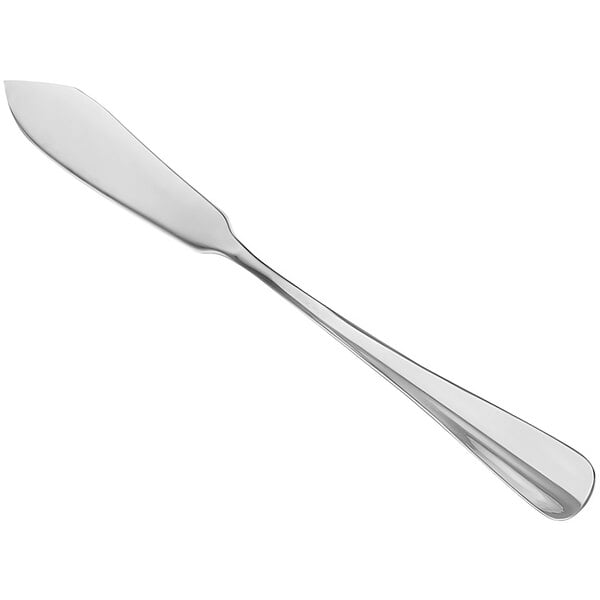 A Walco Parisian stainless steel butter knife with a long handle.