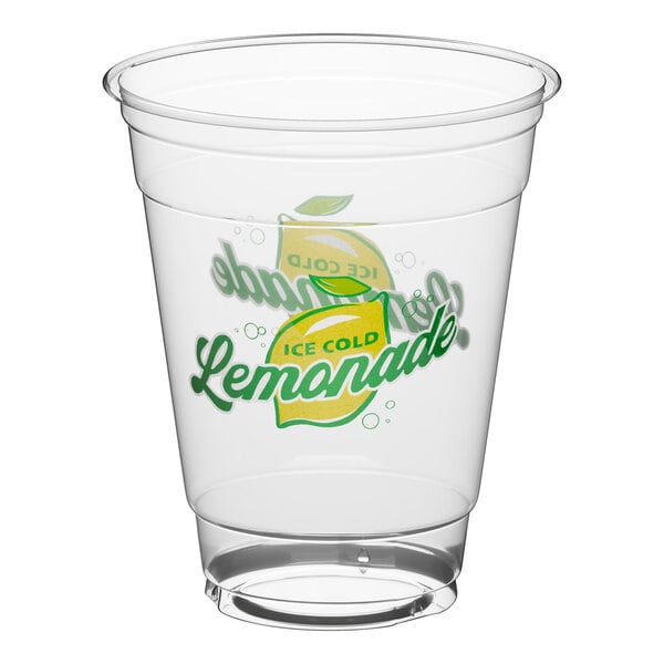 Carnival King 12 oz. PET Lemonade Cup - 1,000/Case