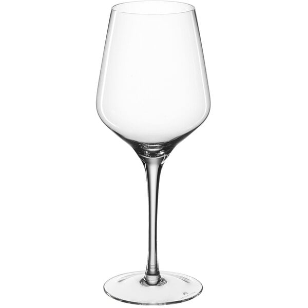 8oz Elegant Crystal Cut Plastic Wine Goblets, Crystal Clear, Fancy