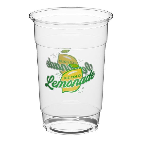 Carnival King 16 oz. PET Lemonade Cup - 1,000/Case