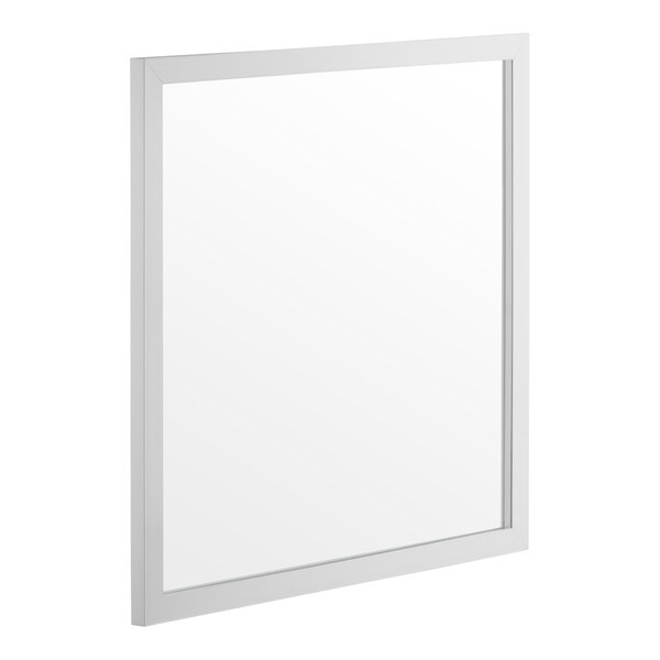 A rectangular internal sliding door with a white frame designed for Avantco BCD-72-SW and BC-72-SW bakery display cases.