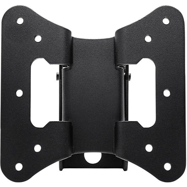 A black RCA flat panel tilt mount bracket with two holes.