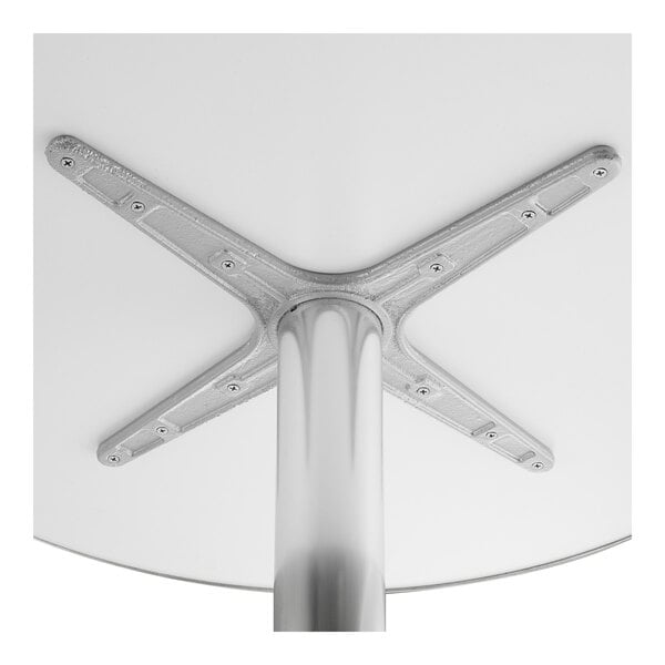 a white object with a black handle